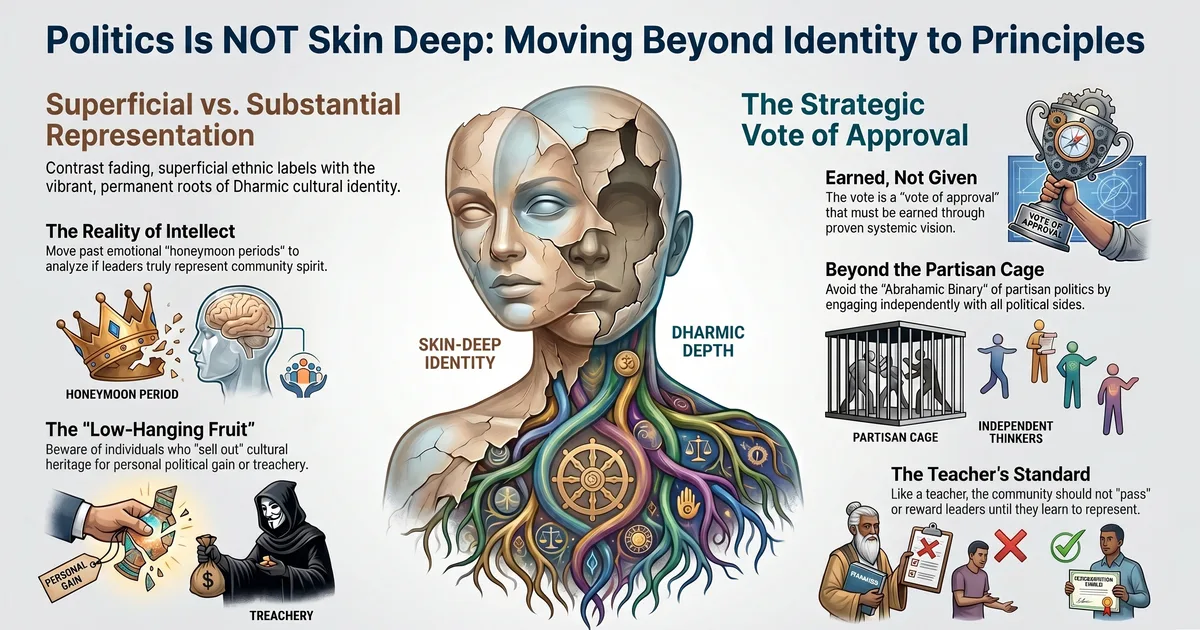 Politics Is NOT Skin Deep